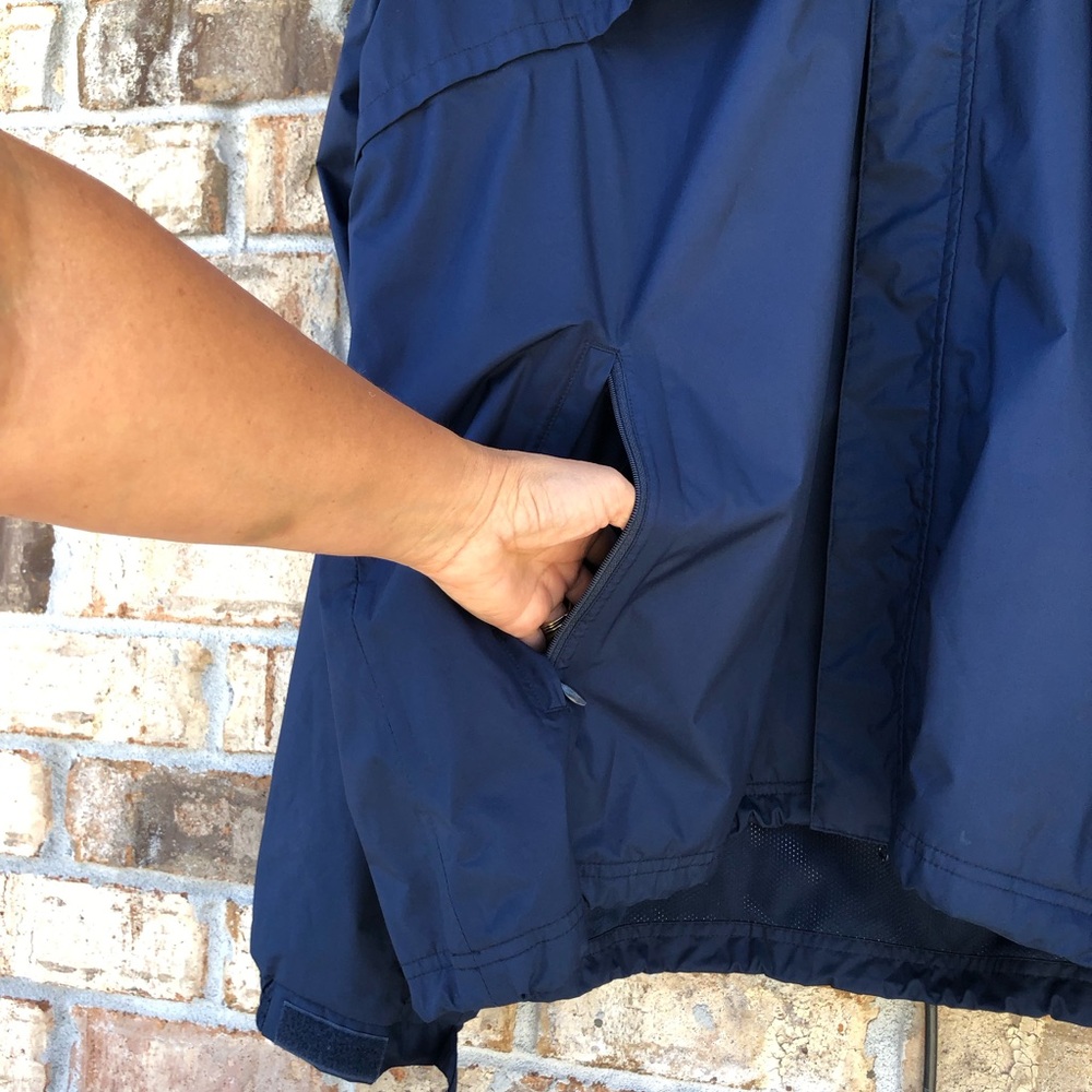 Adidas Clima Proof Polyester Men Lightweight Navy… - image 8